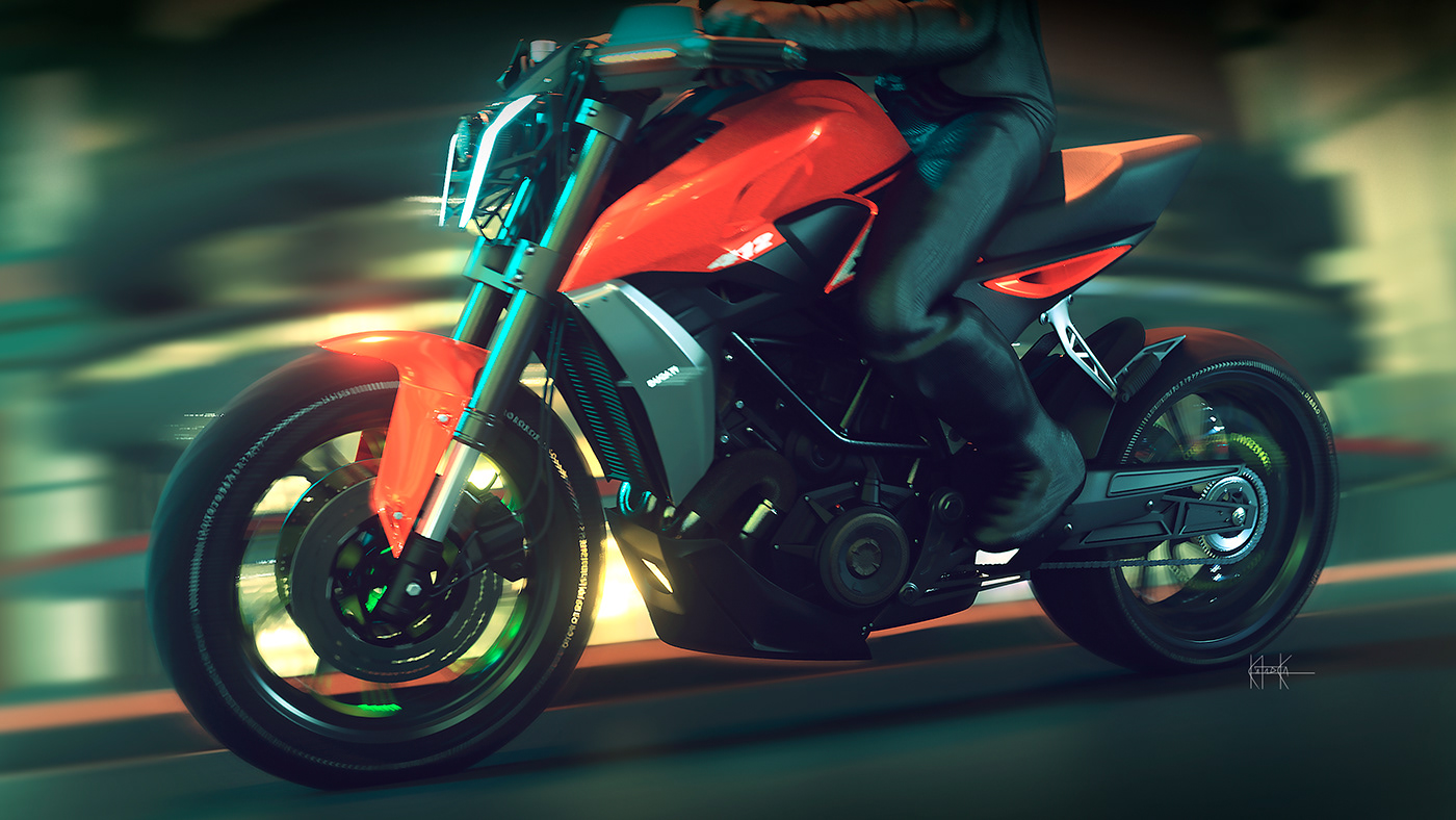 vehicle，automobile，X-Fighter，