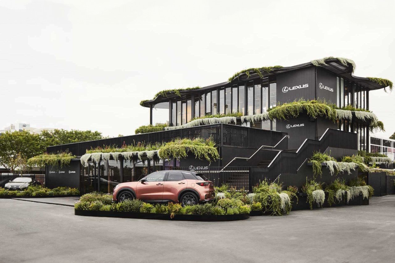 Architecture，environmental design，exhibition hall，Lexus Showroom，