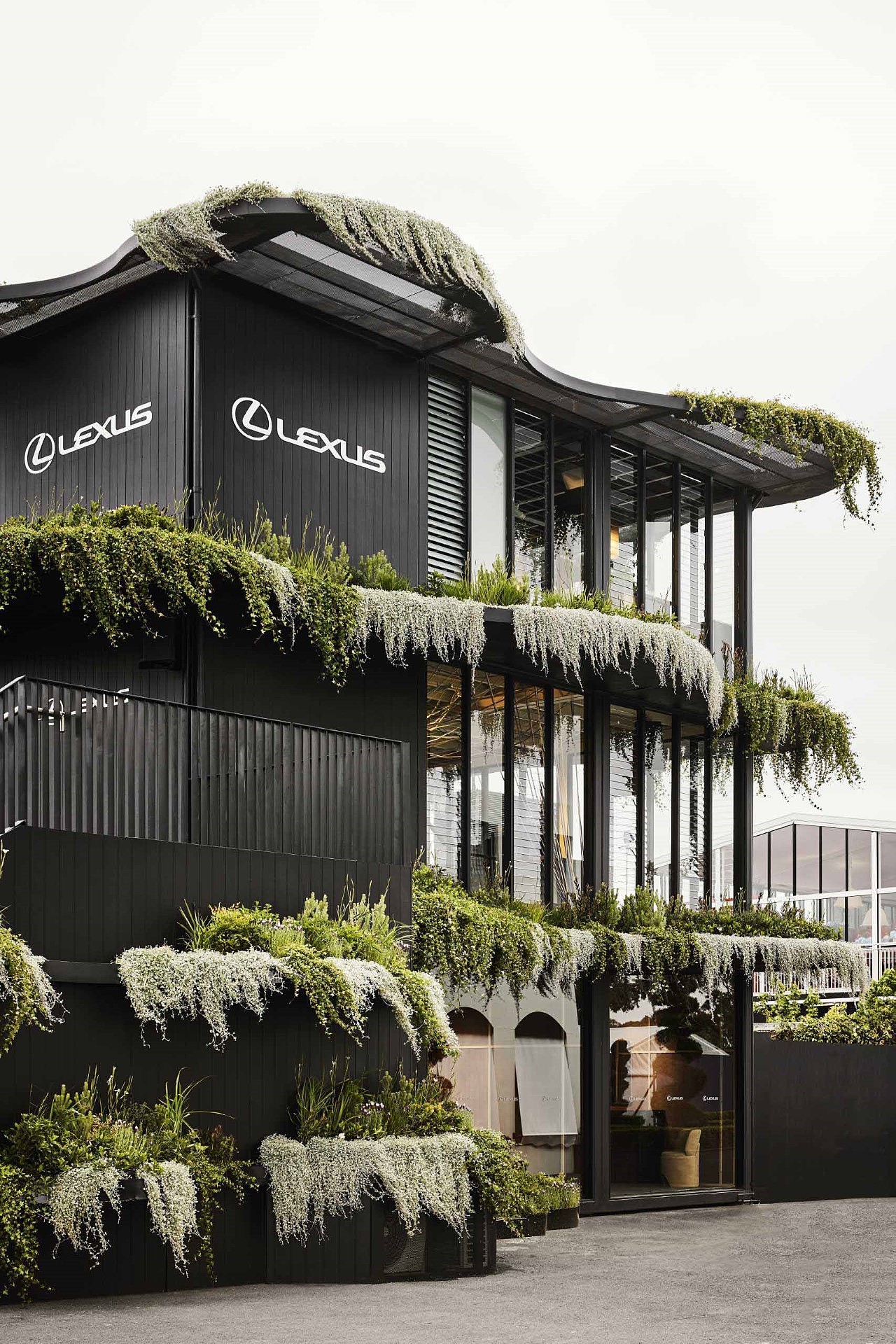 Architecture，environmental design，exhibition hall，Lexus Showroom，