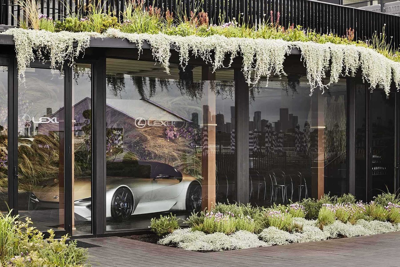 Architecture，environmental design，exhibition hall，Lexus Showroom，