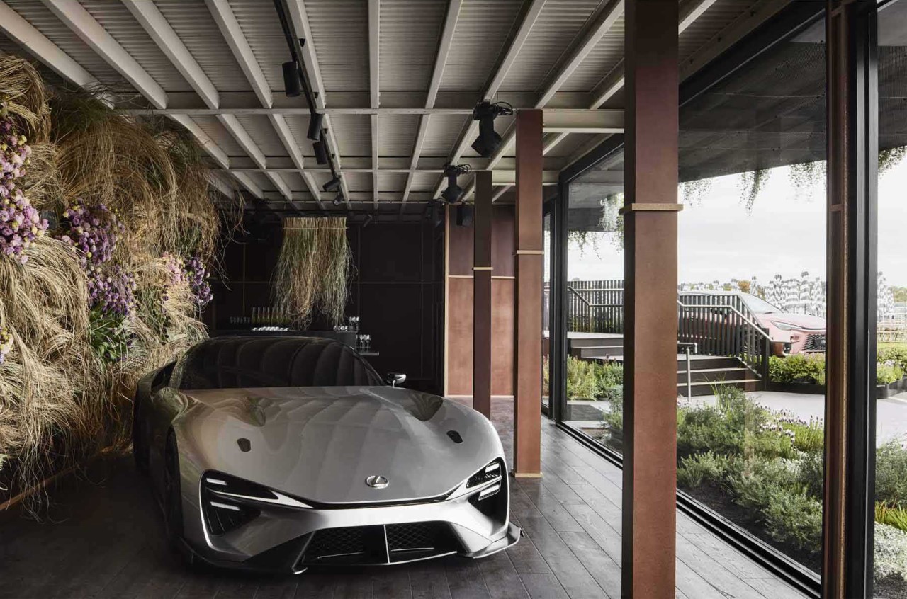 Architecture，environmental design，exhibition hall，Lexus Showroom，