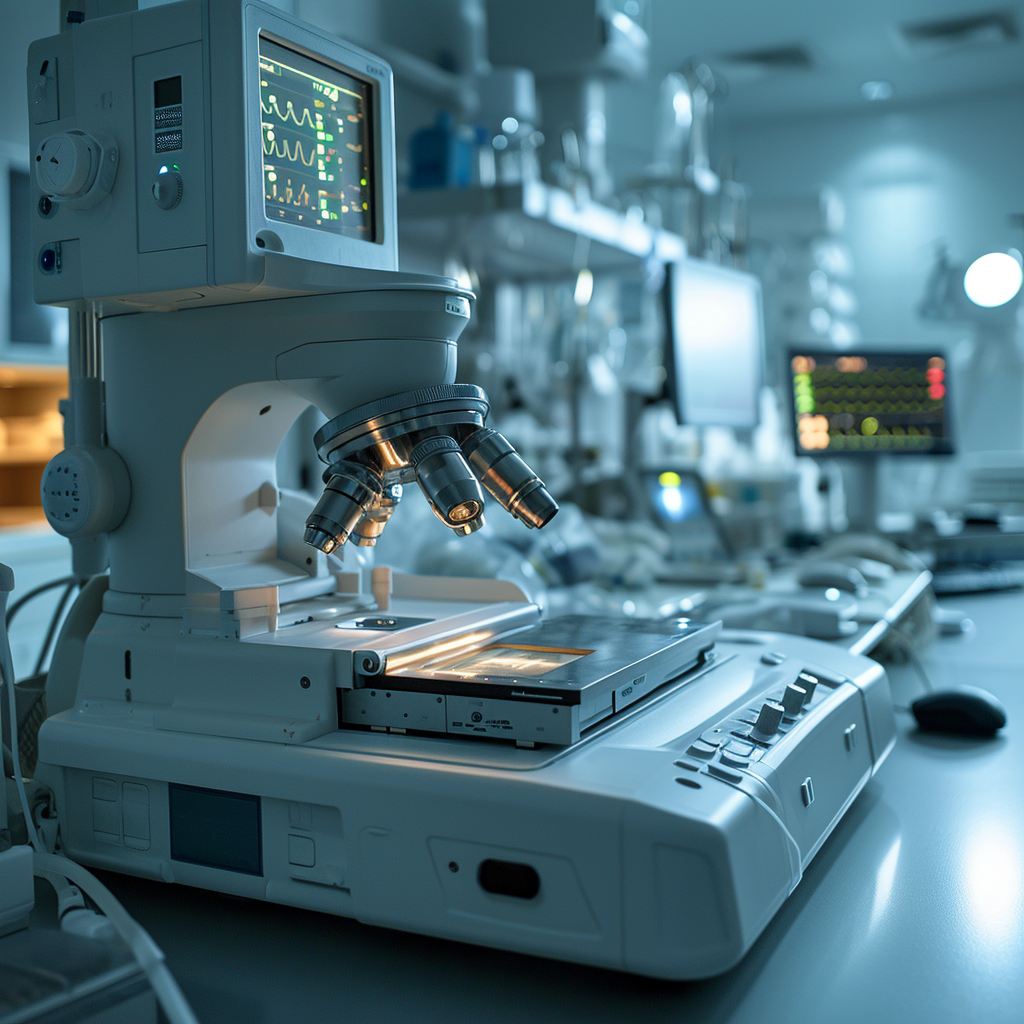 medical care，Microscope，ai，