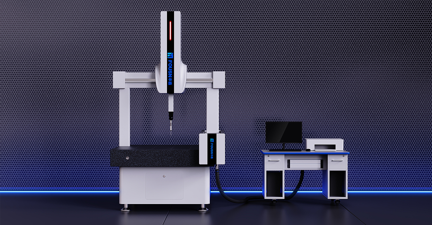 coordinate measuring instrument design，measuring instrument design，automatic three-coordinate measuring instrument，Industrial instrument design，Industrial product design，