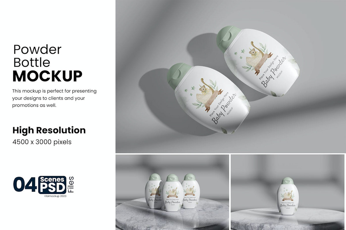 packing box，powder bottle，product design，