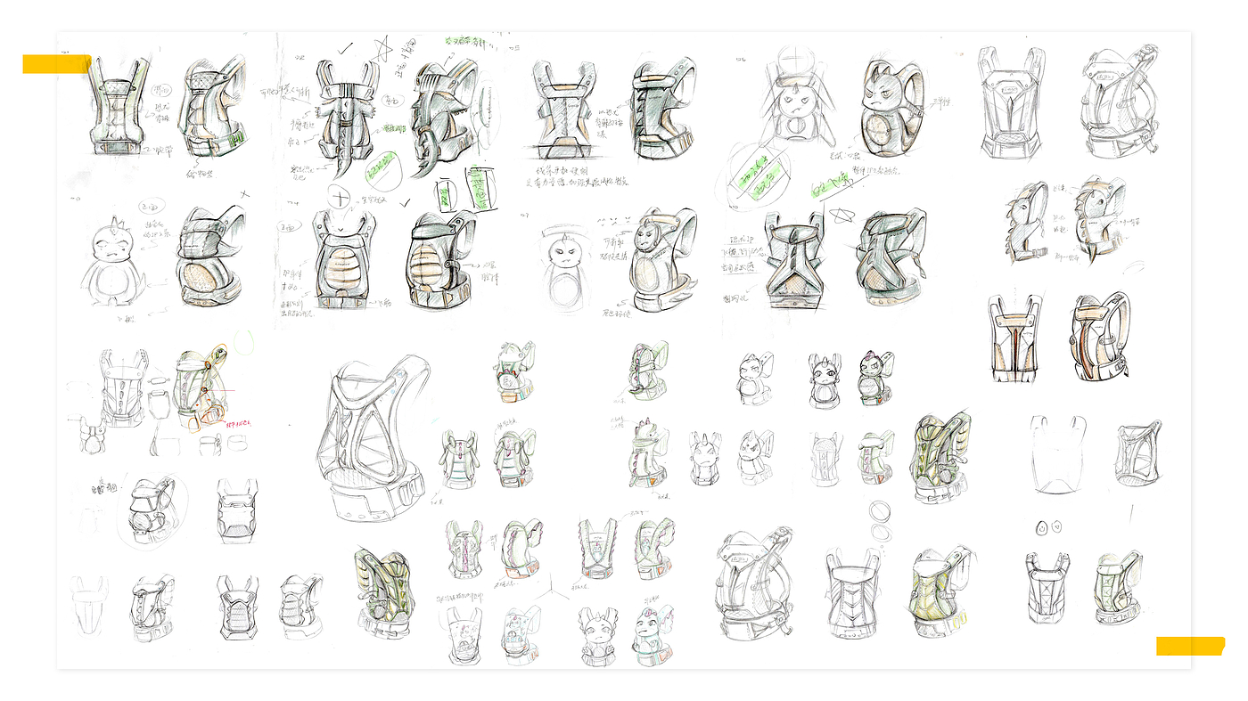 industrial design，Maternal and infant products，straps，record，