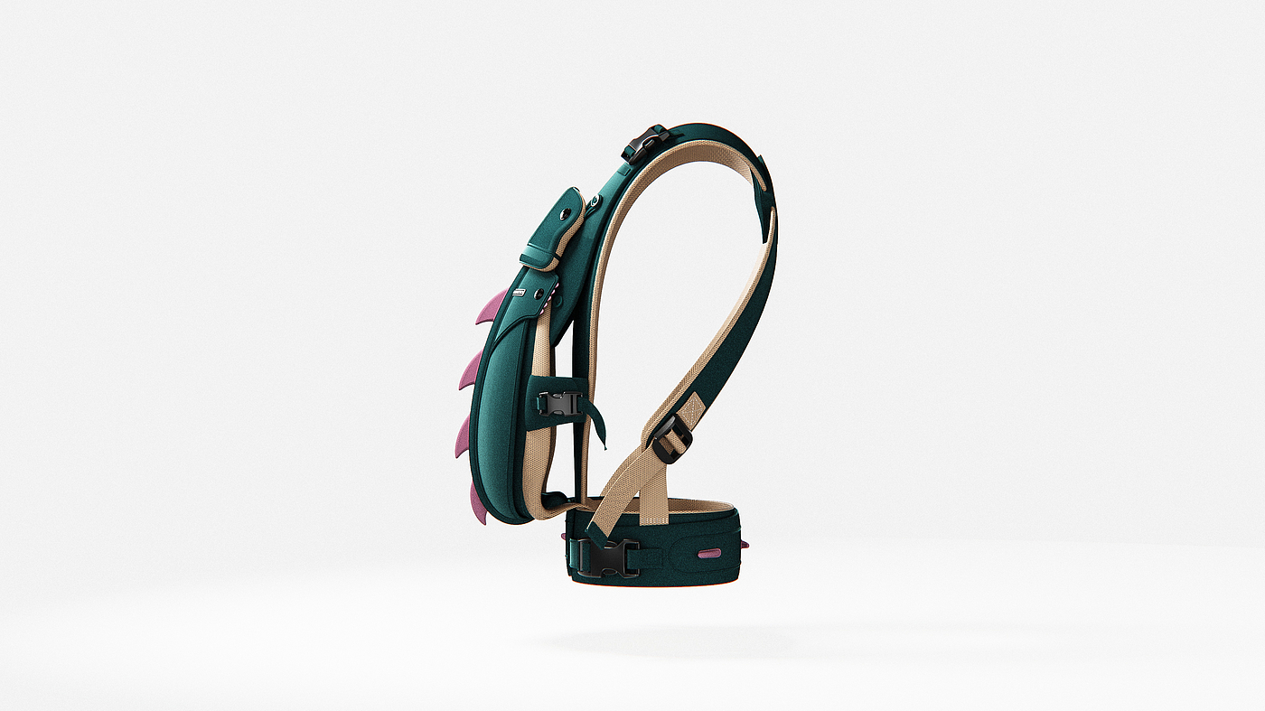 industrial design，Maternal and infant products，straps，record，