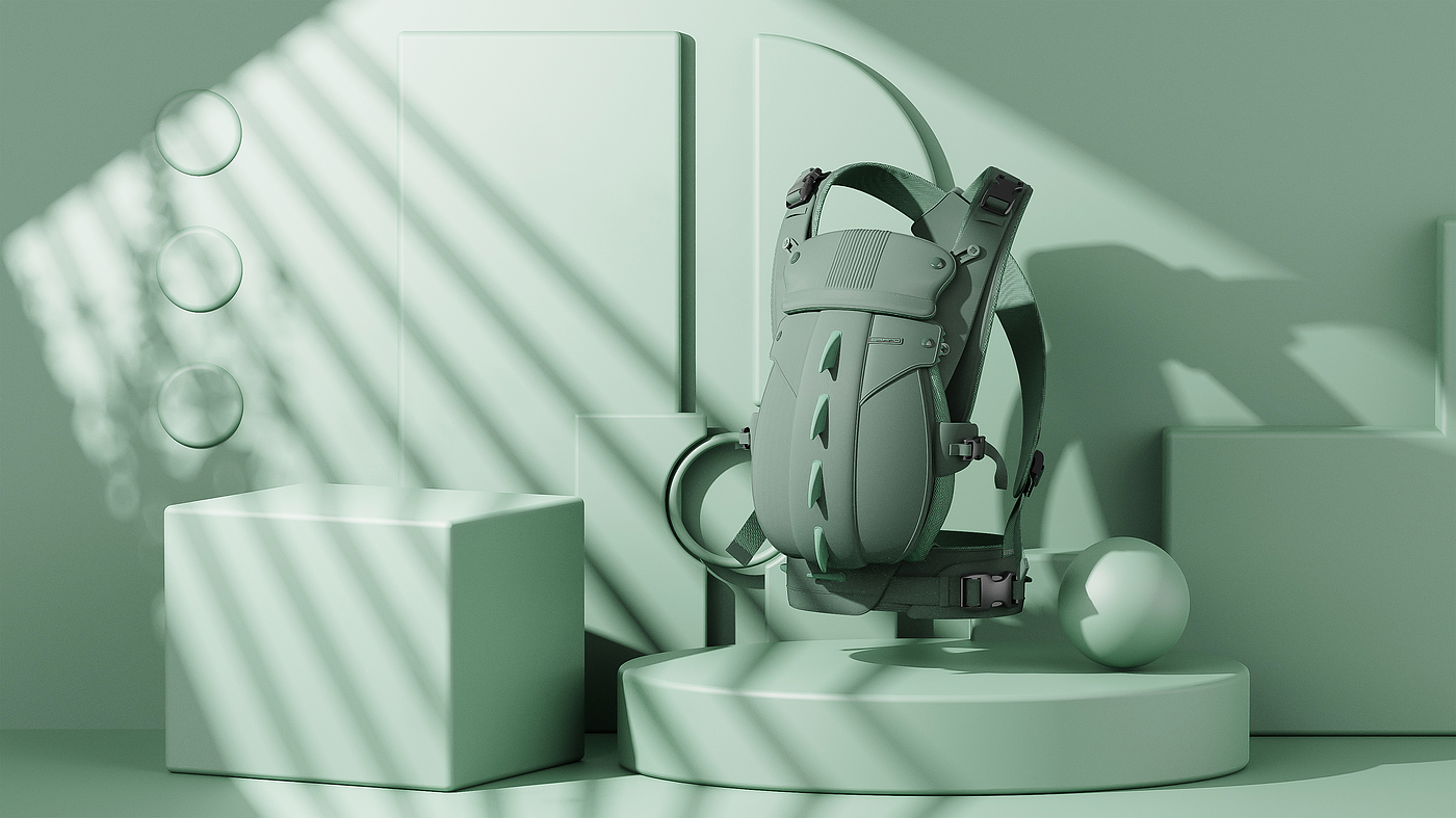 industrial design，Maternal and infant products，straps，record，