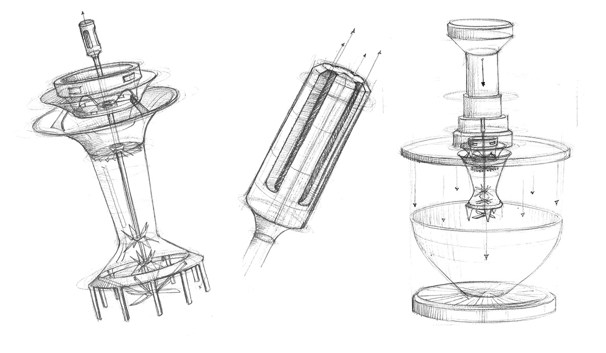 an electric appliance，Kitchen design，Futurist，product design，