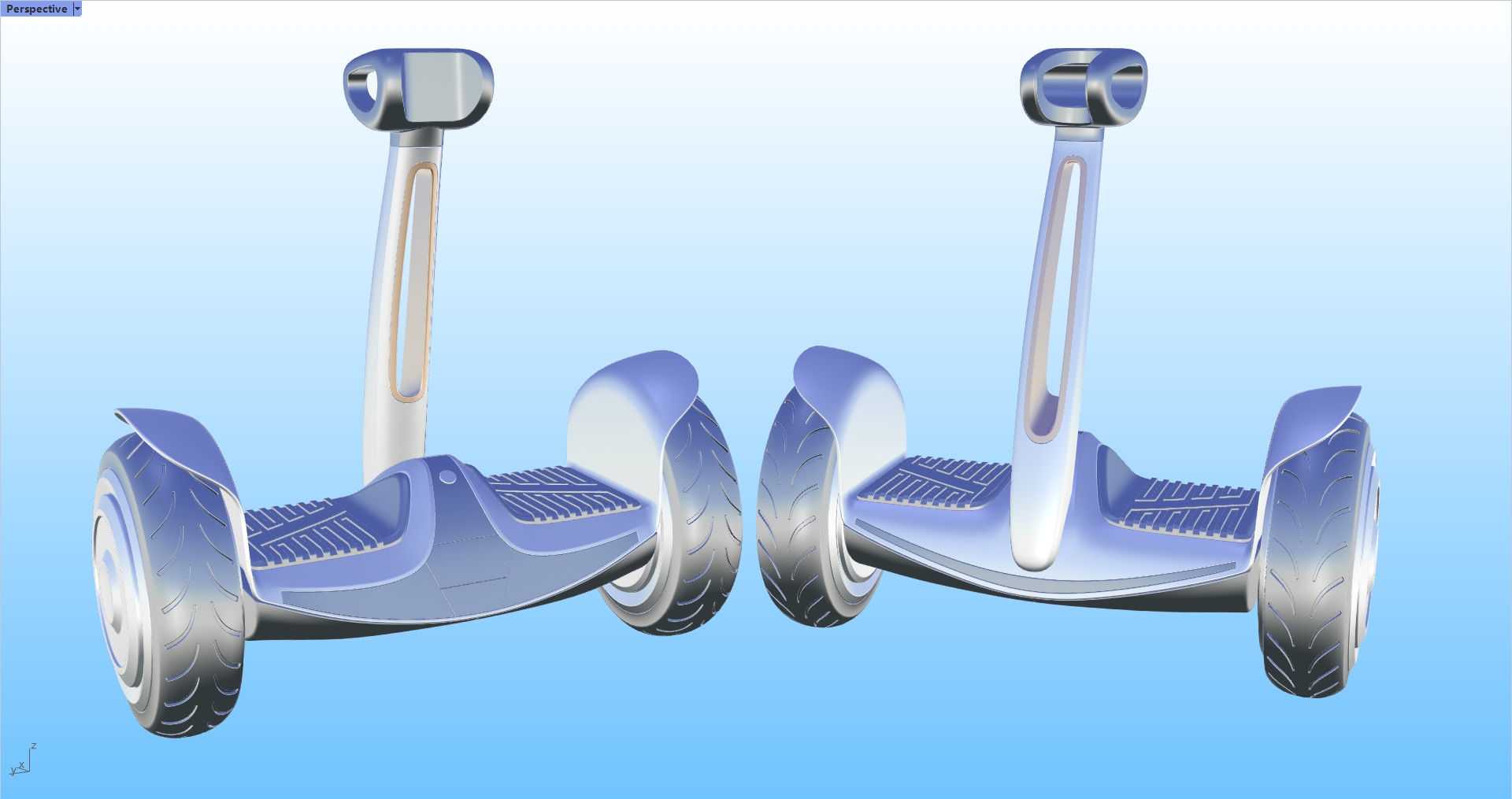 vehicle，Balance car，modeling，Design，Rhinoceros tutorial，Rhino modeling，industrial design，Tutorial sharing，