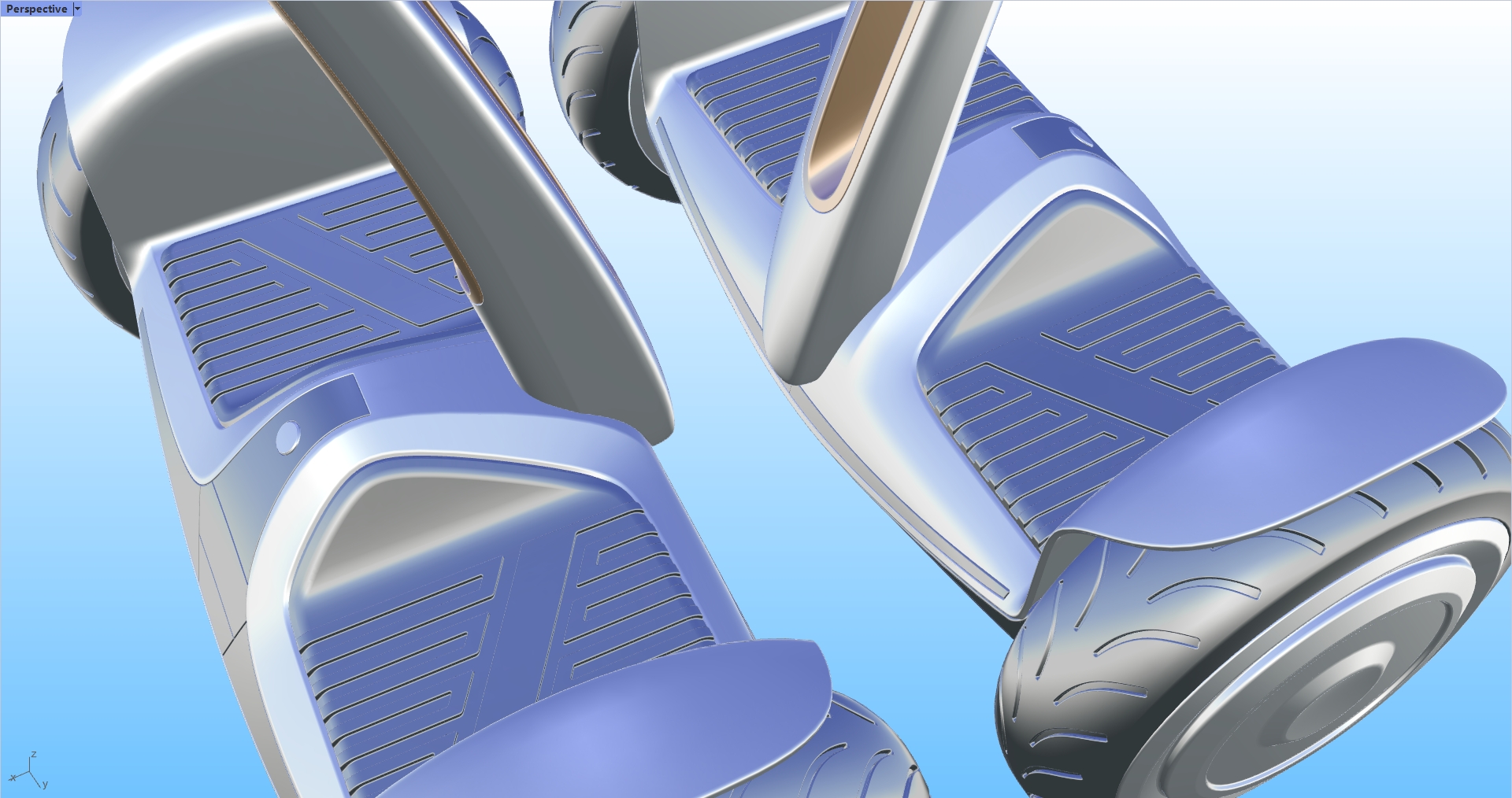 vehicle，Balance car，modeling，Design，Rhinoceros tutorial，Rhino modeling，industrial design，Tutorial sharing，