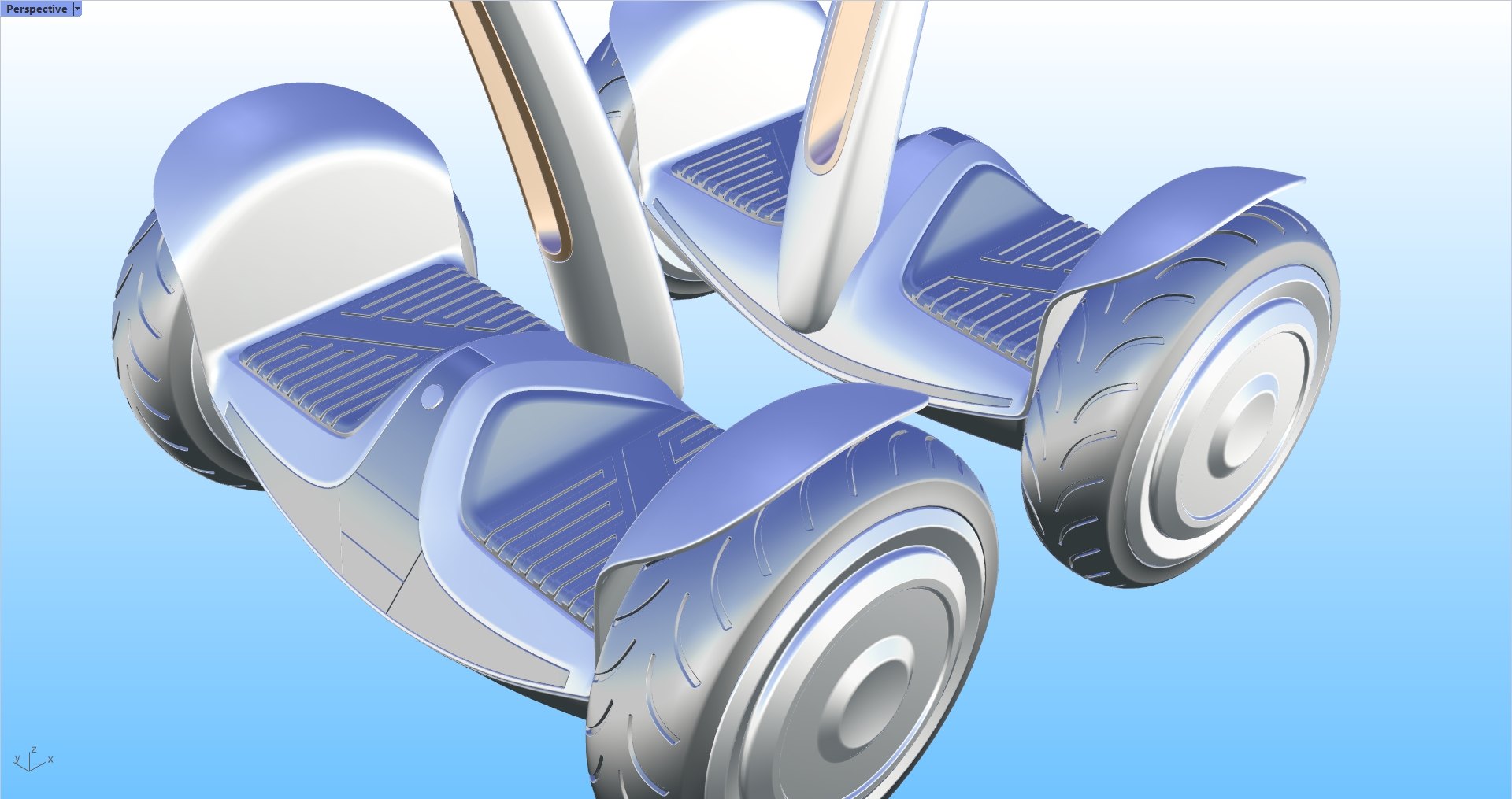 vehicle，Balance car，modeling，Design，Rhinoceros tutorial，Rhino modeling，industrial design，Tutorial sharing，