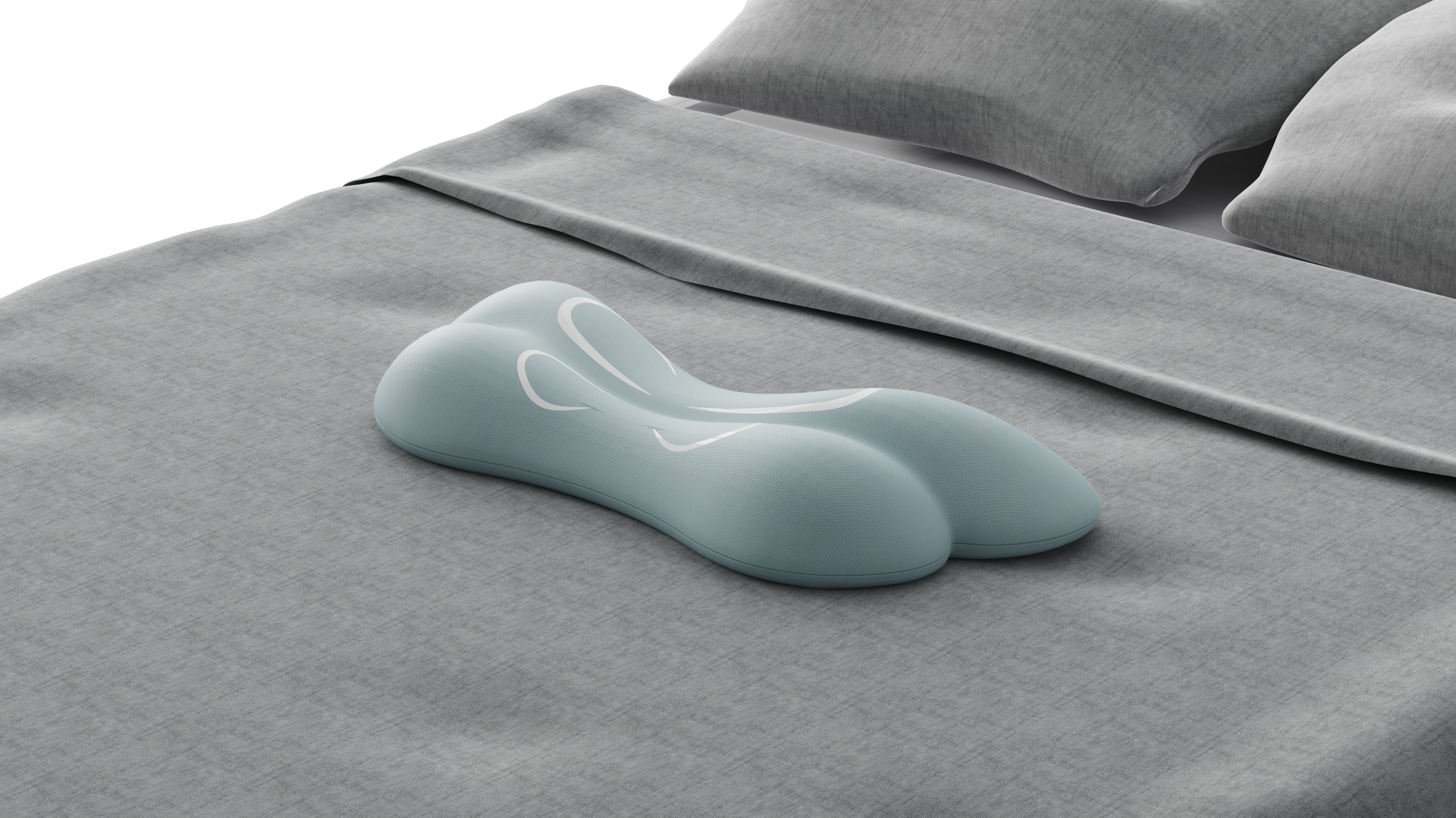 Lumbar pillow，Bionics Design ，bionics，Physiotherapy products，Lumbar Pillow Design，Pillow Design，