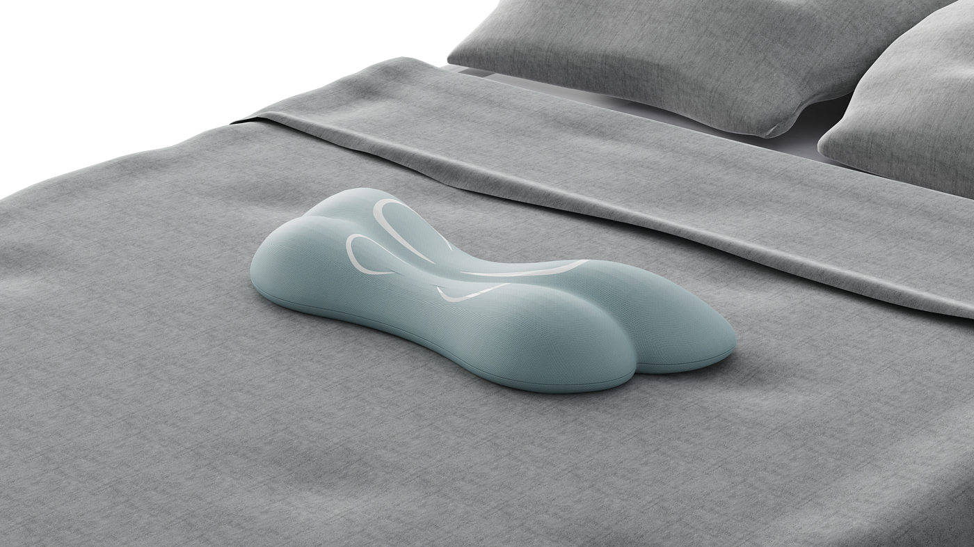 Lumbar pillow，Bionics Design ，bionics，Physiotherapy products，Lumbar Pillow Design，Pillow Design，