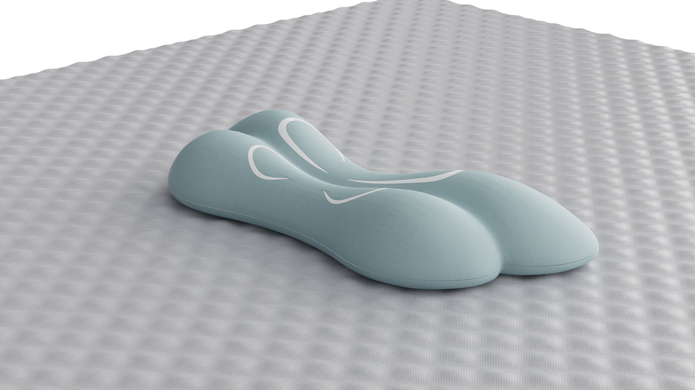 Lumbar pillow，Bionics Design ，bionics，Physiotherapy products，Lumbar Pillow Design，Pillow Design，
