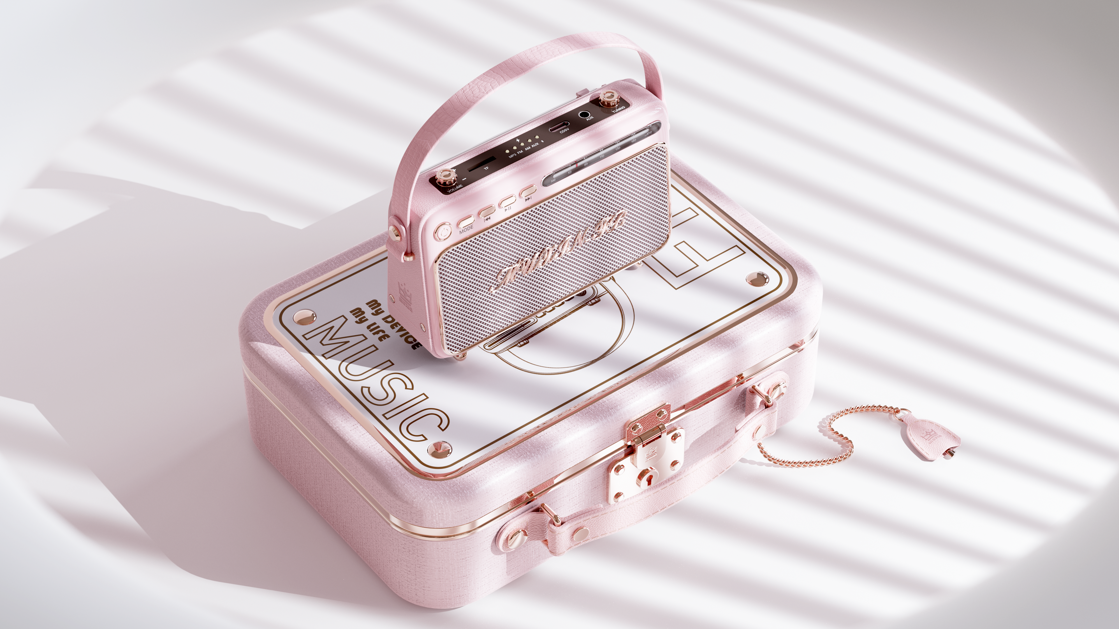 product design，Appearance design，sound design ，Retro style，electronic product，