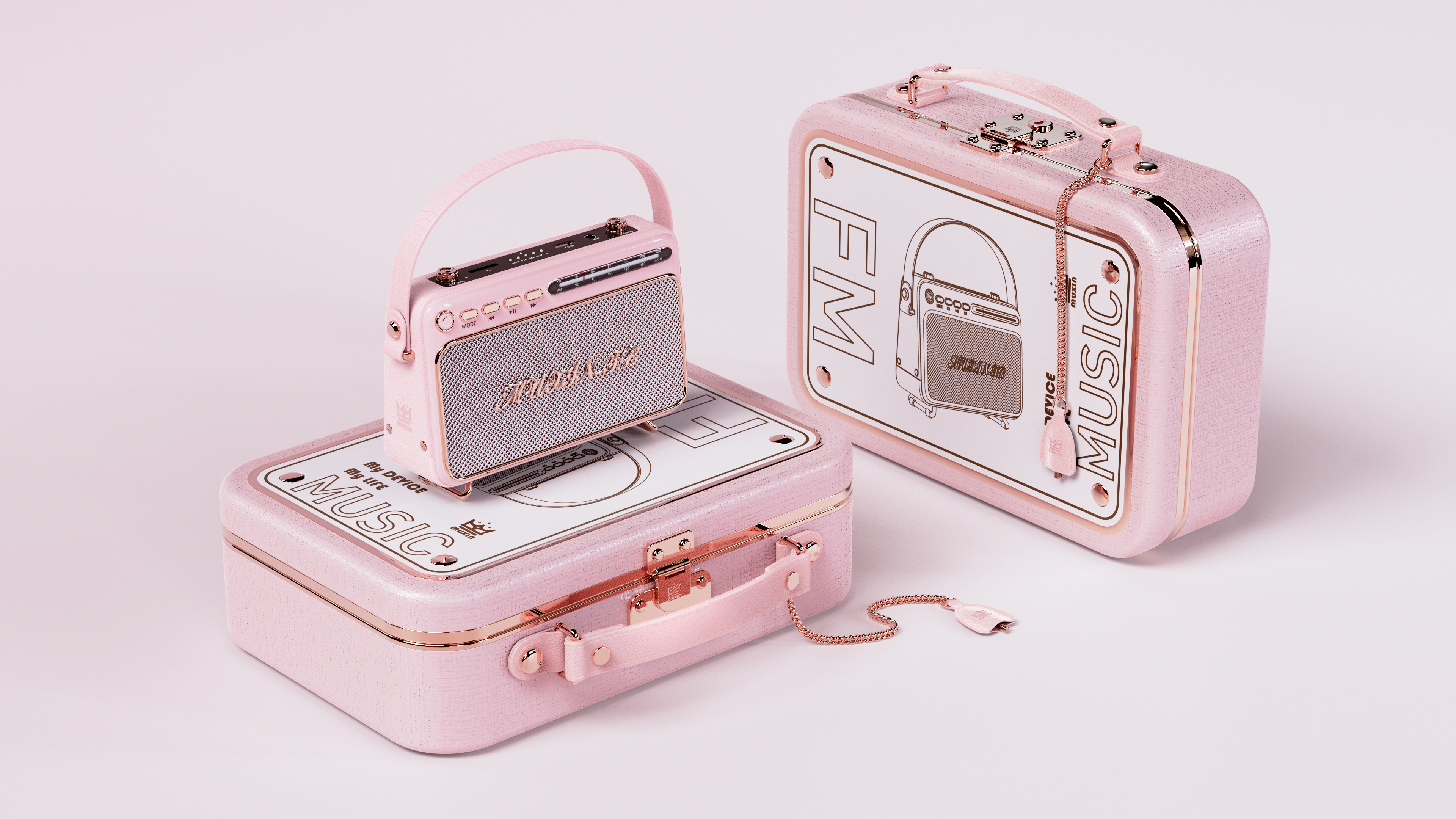 product design，Appearance design，sound design ，Retro style，electronic product，