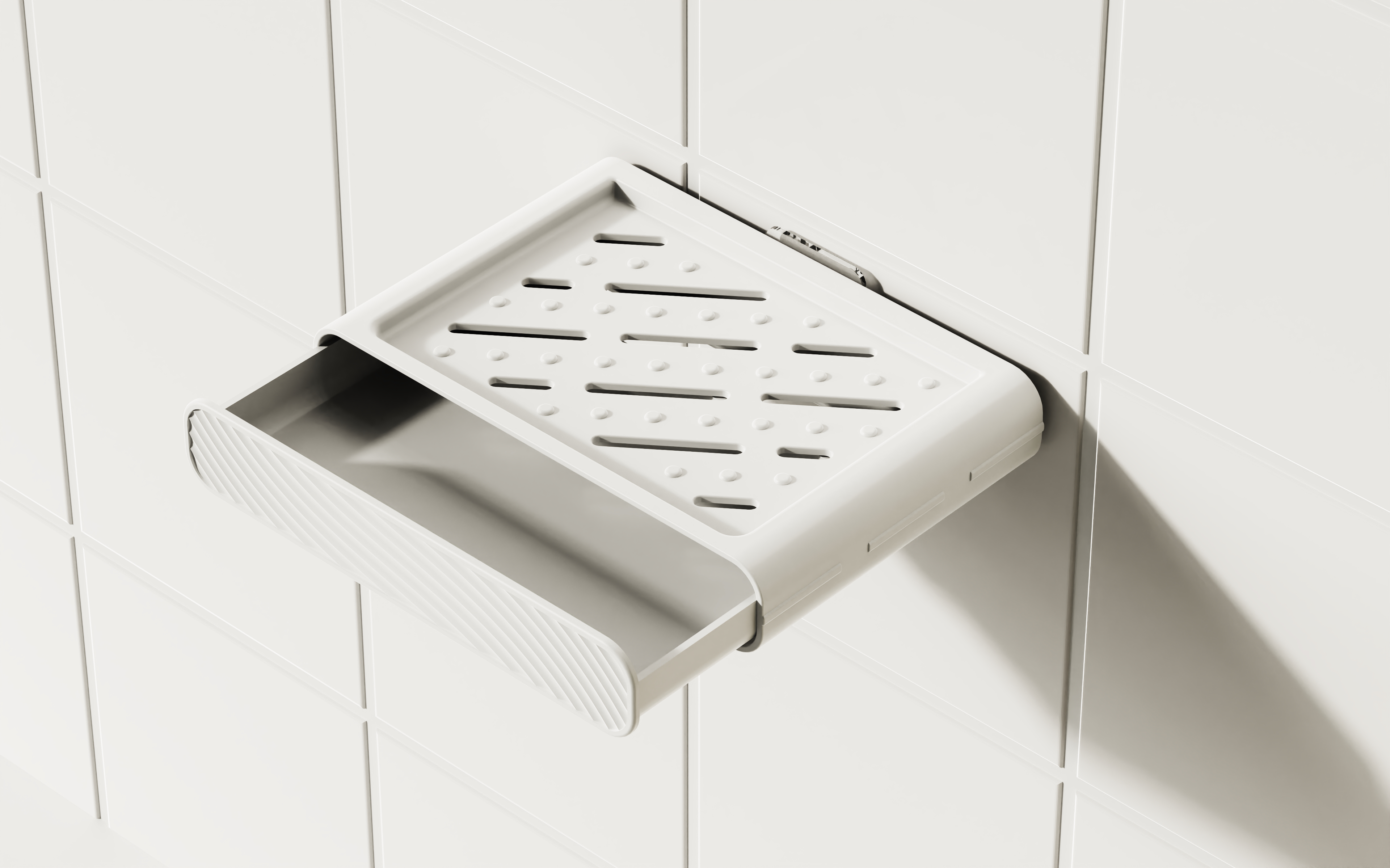 Soap box，Soap box design，Wall-mounted soap box，Simple Style Soap Box，