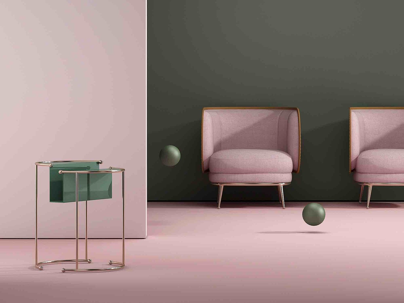 sofa，tea table，