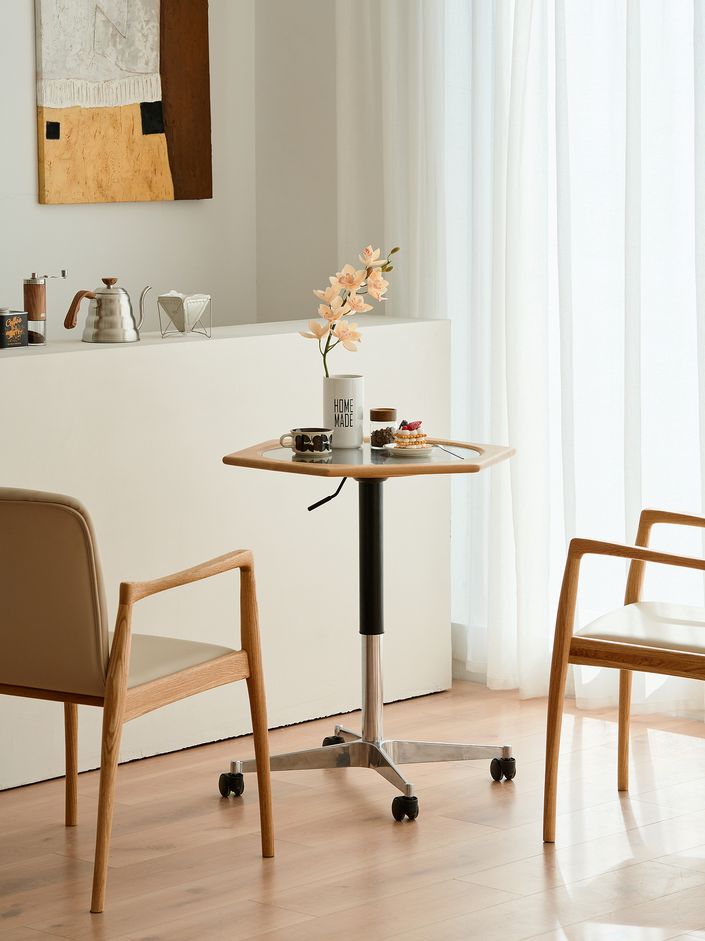 Home design，Home Furnishing，furniture，Solid wood furniture，Side table，