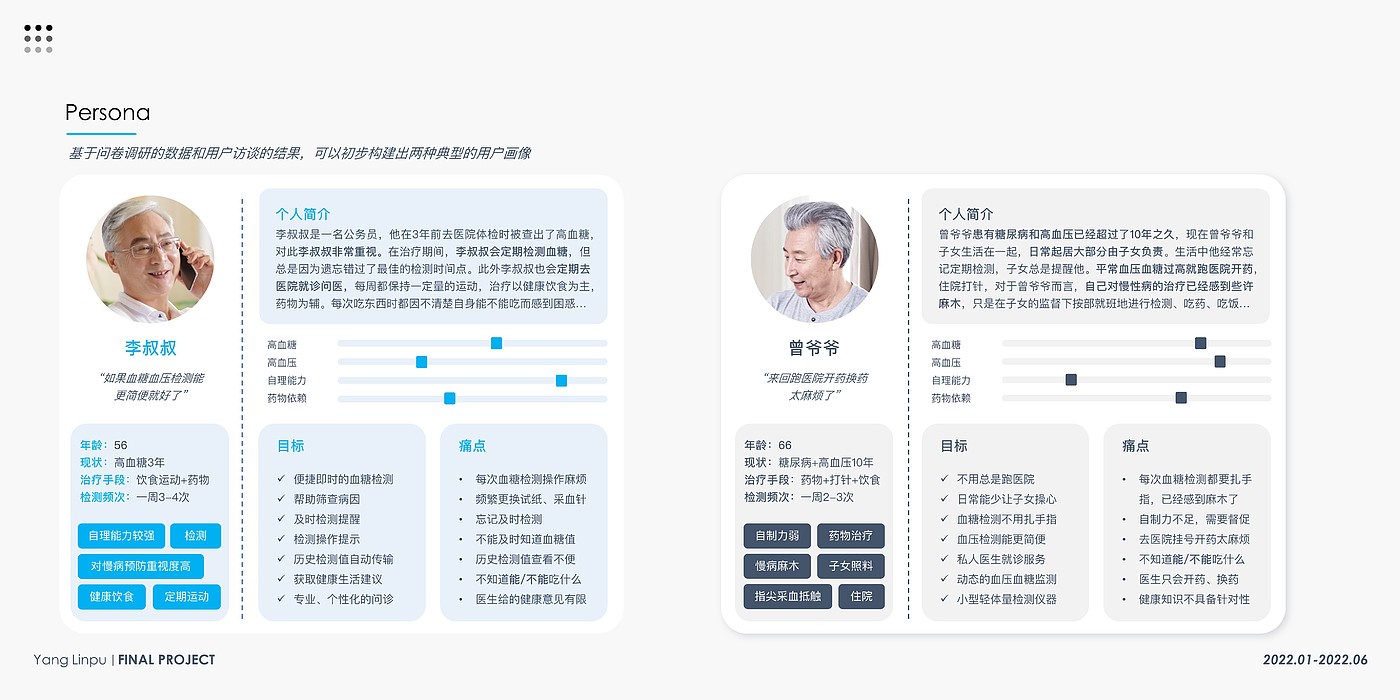 产品设计，老年家用，检测仪器，健康监测，血糖血压，