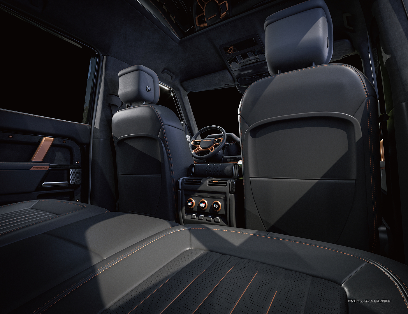 Automotive interior，