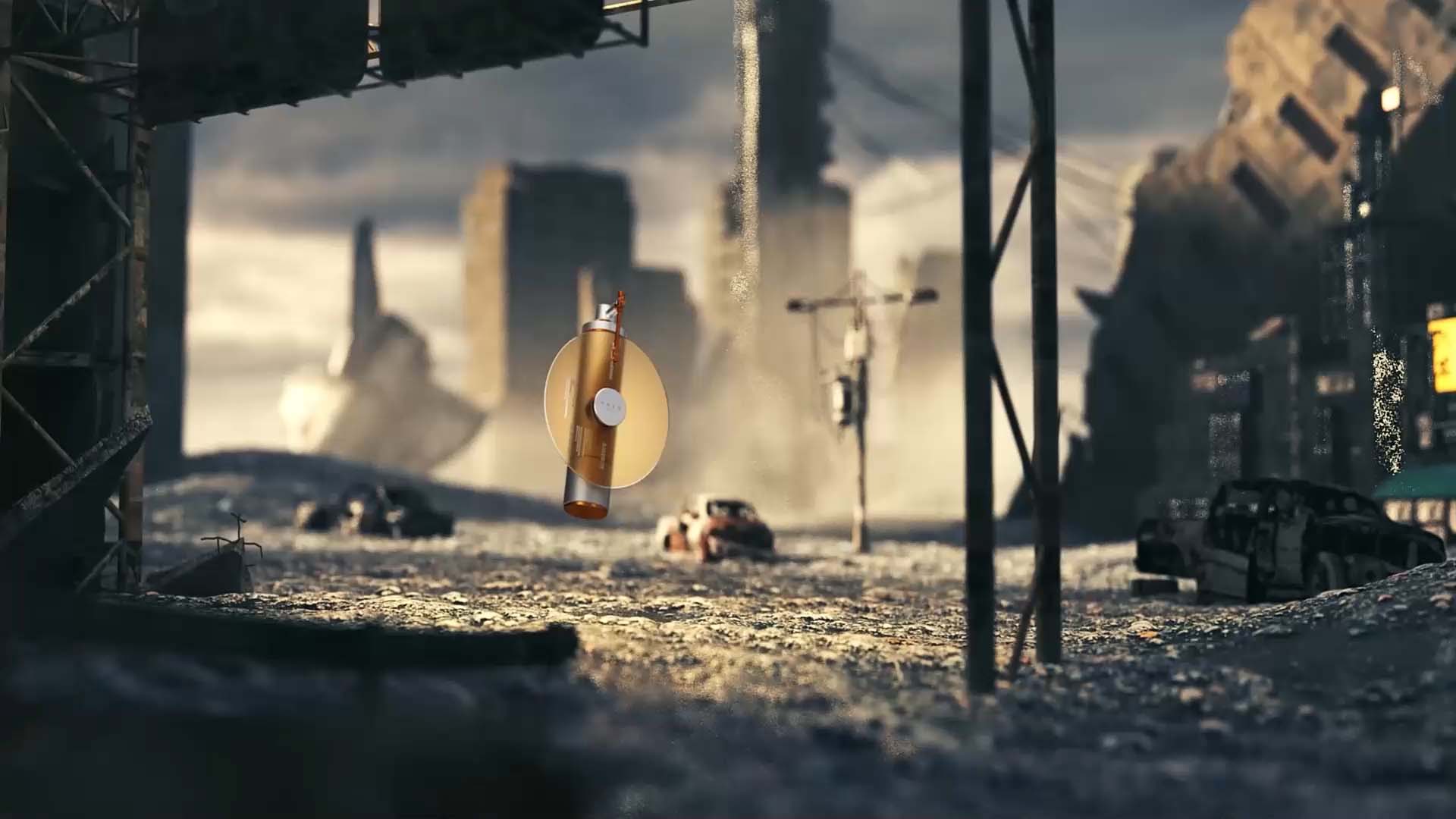 Electrical Series，Future technology，Gravity imbalance，c4d，oc，three-dimensional animation，Brand vision，