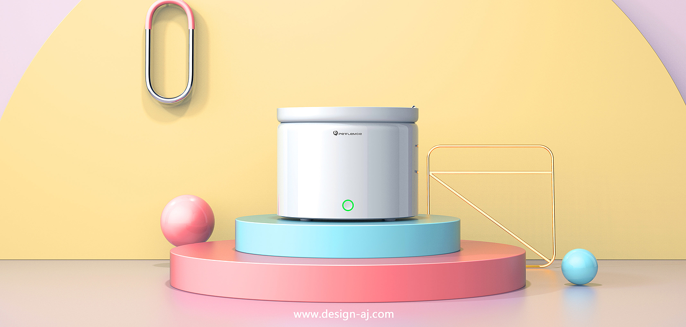 Design of Pet Intelligent Water Dispenser，Pet product design，Water dispenser design，Pet products design，Pets，Appearance design，Pet product design，industrial design，