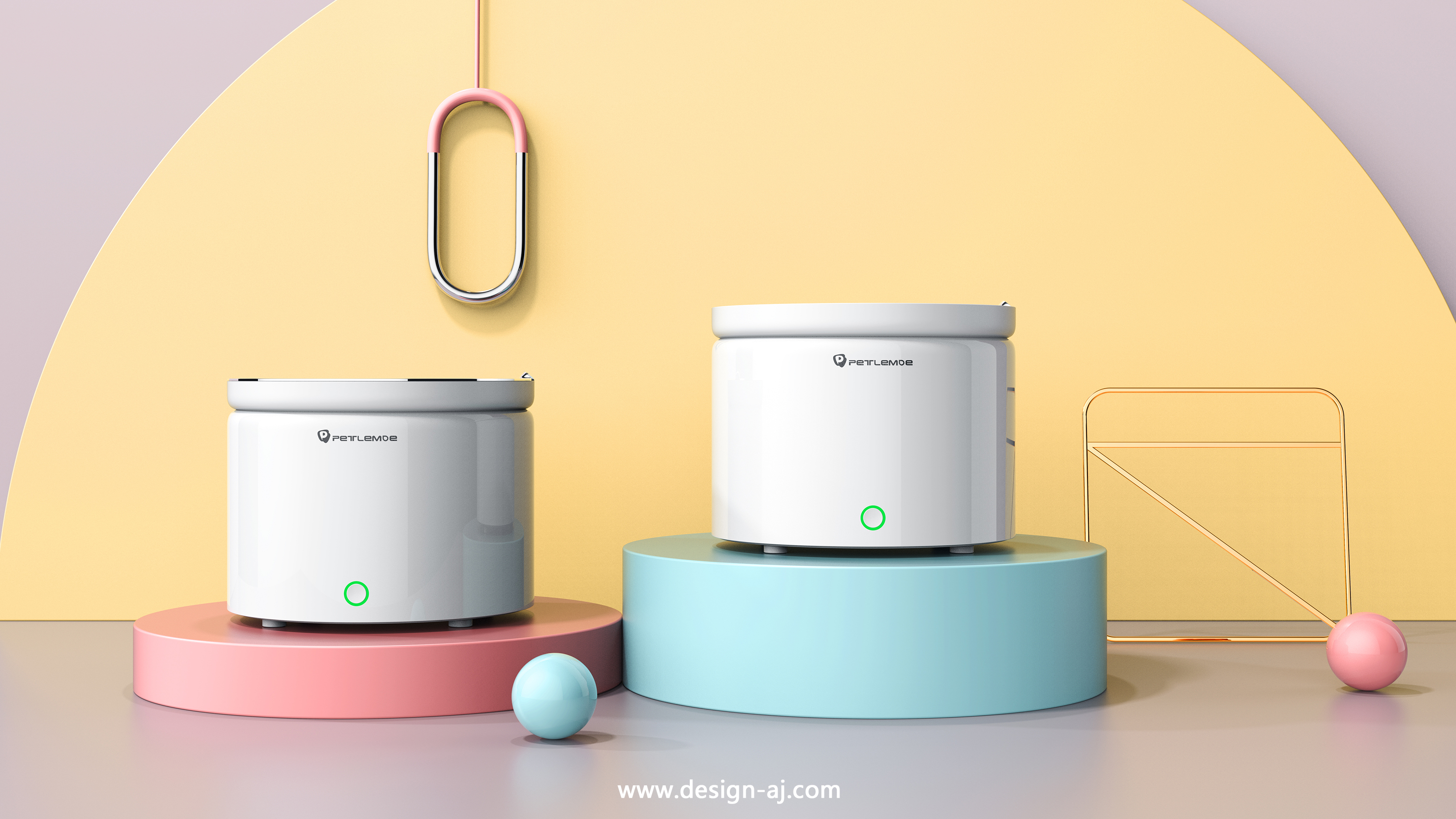 Design of Pet Intelligent Water Dispenser，Pet product design，Water dispenser design，Pet products design，Pets，Appearance design，Pet product design，industrial design，