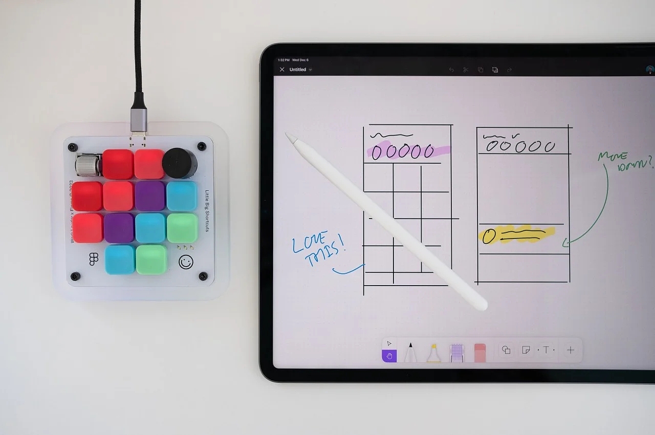 Figma Creator，Micro Keyboard，Digital accessories，electronic product，