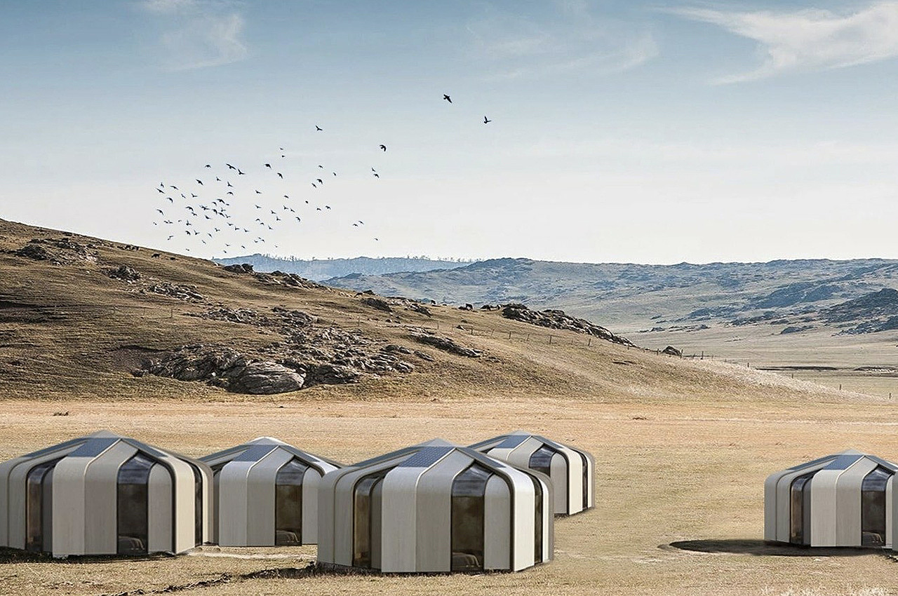 Mongolian yurts，Eco-Friendly Housing，Architecture，