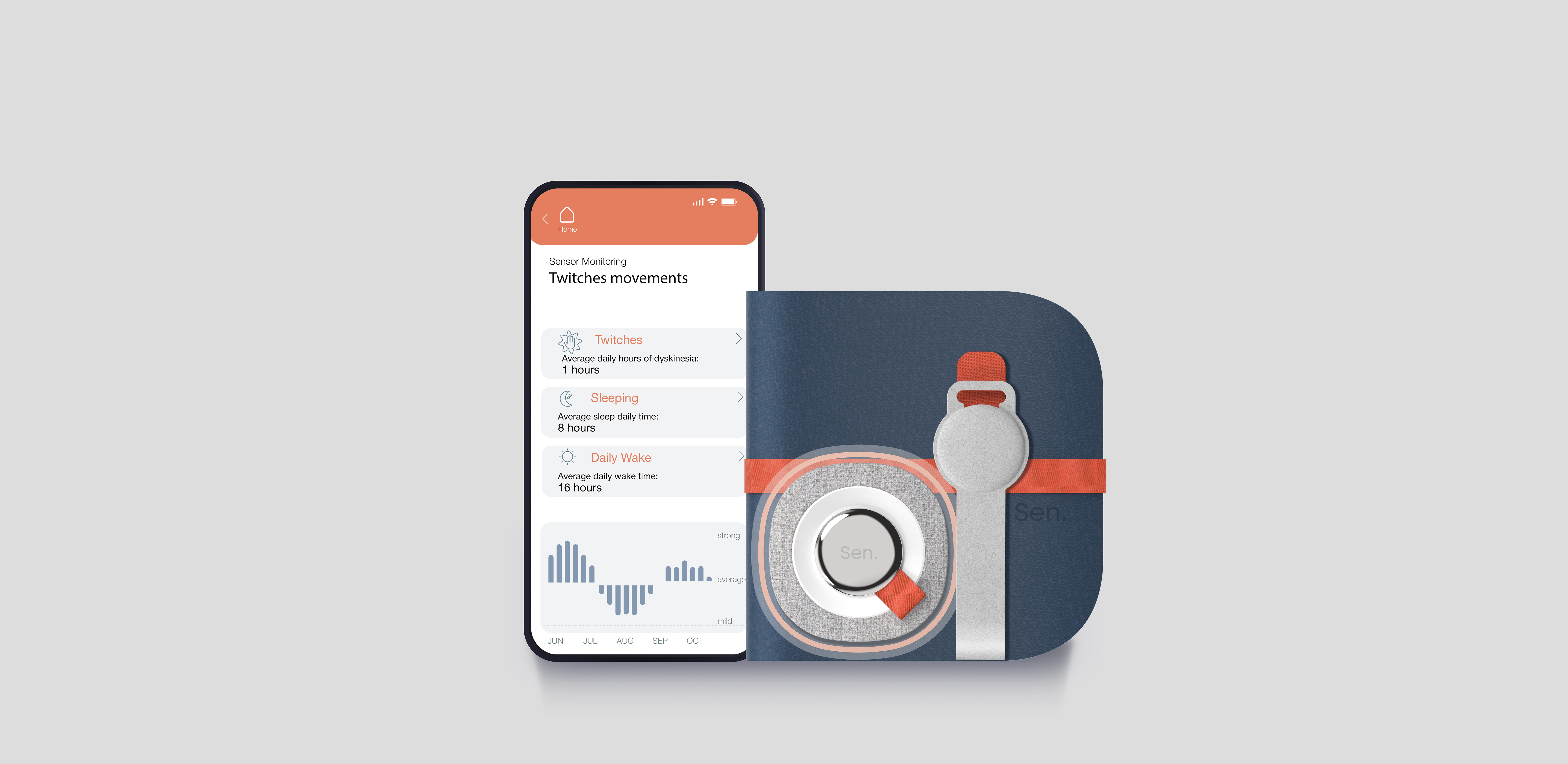 SEN，Parkinson，Treatment equipment，monitor，