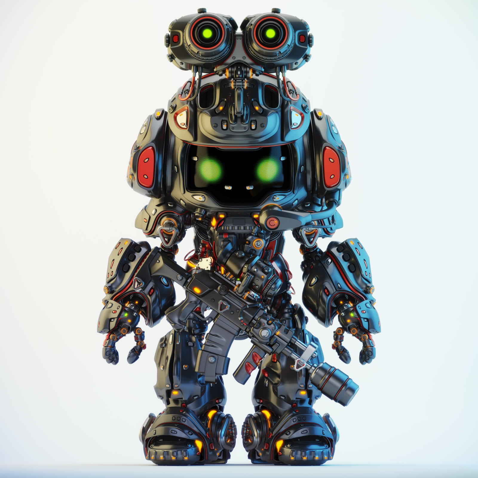 Ornaments，Character design，Image design，robot，