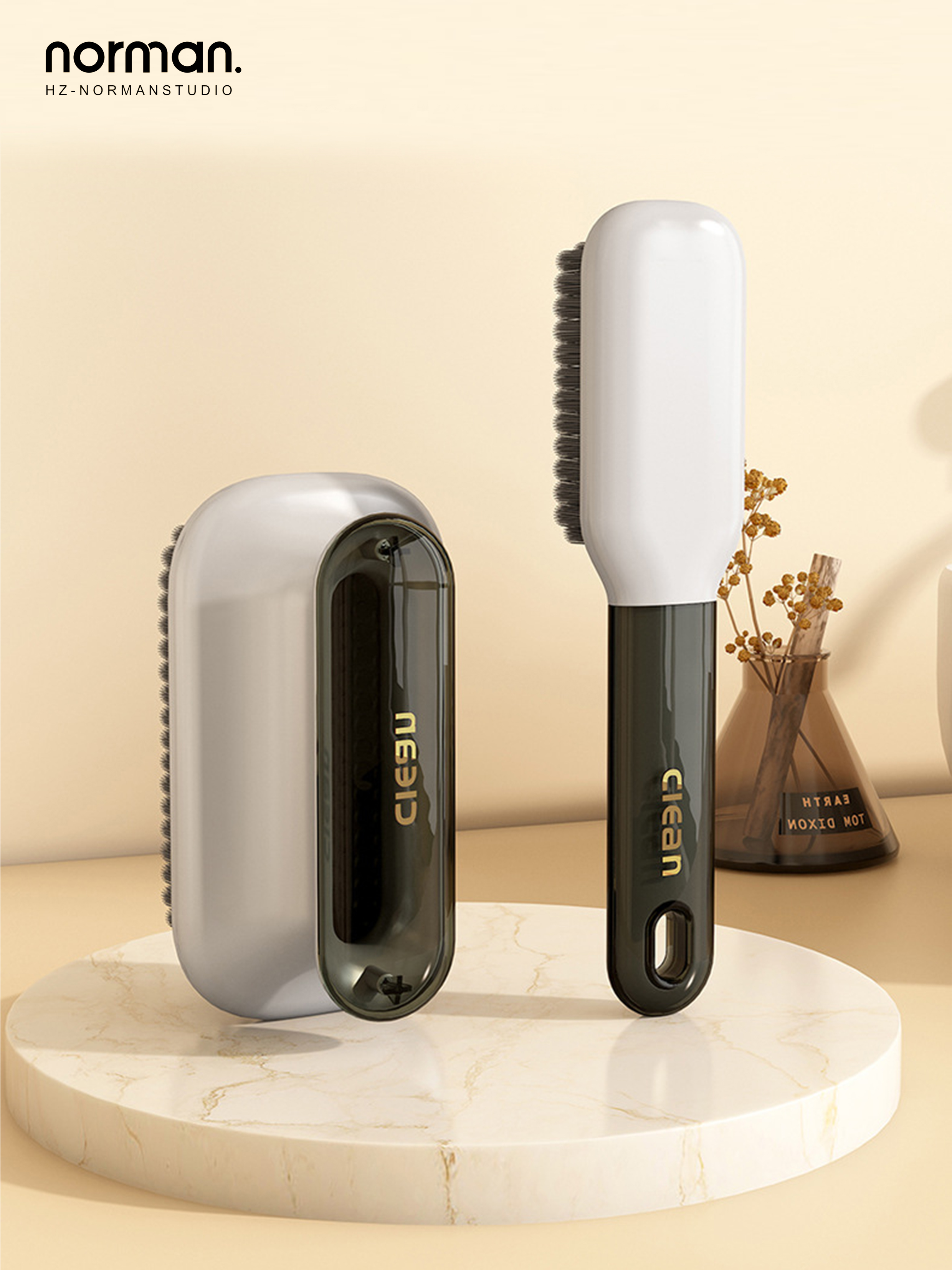 Laundry brush，Clothes brush，Shoe Washing Brush，Shoe brush，Light luxury，