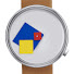 Collage，color movement，abstract geometry，Wristwatch，