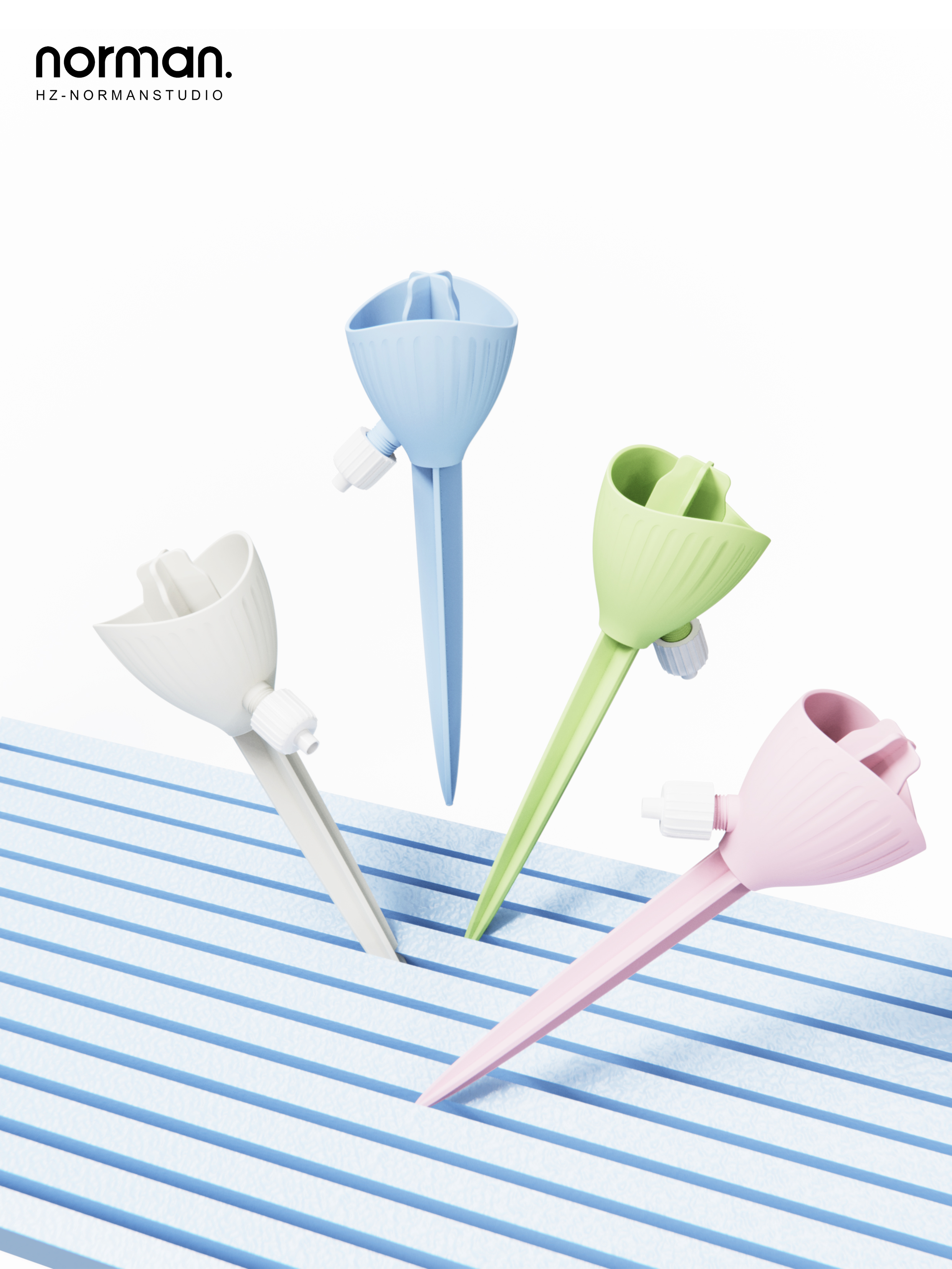 Flower watering device，Drip，a business travel，Lazy man，Seepage，automatic，