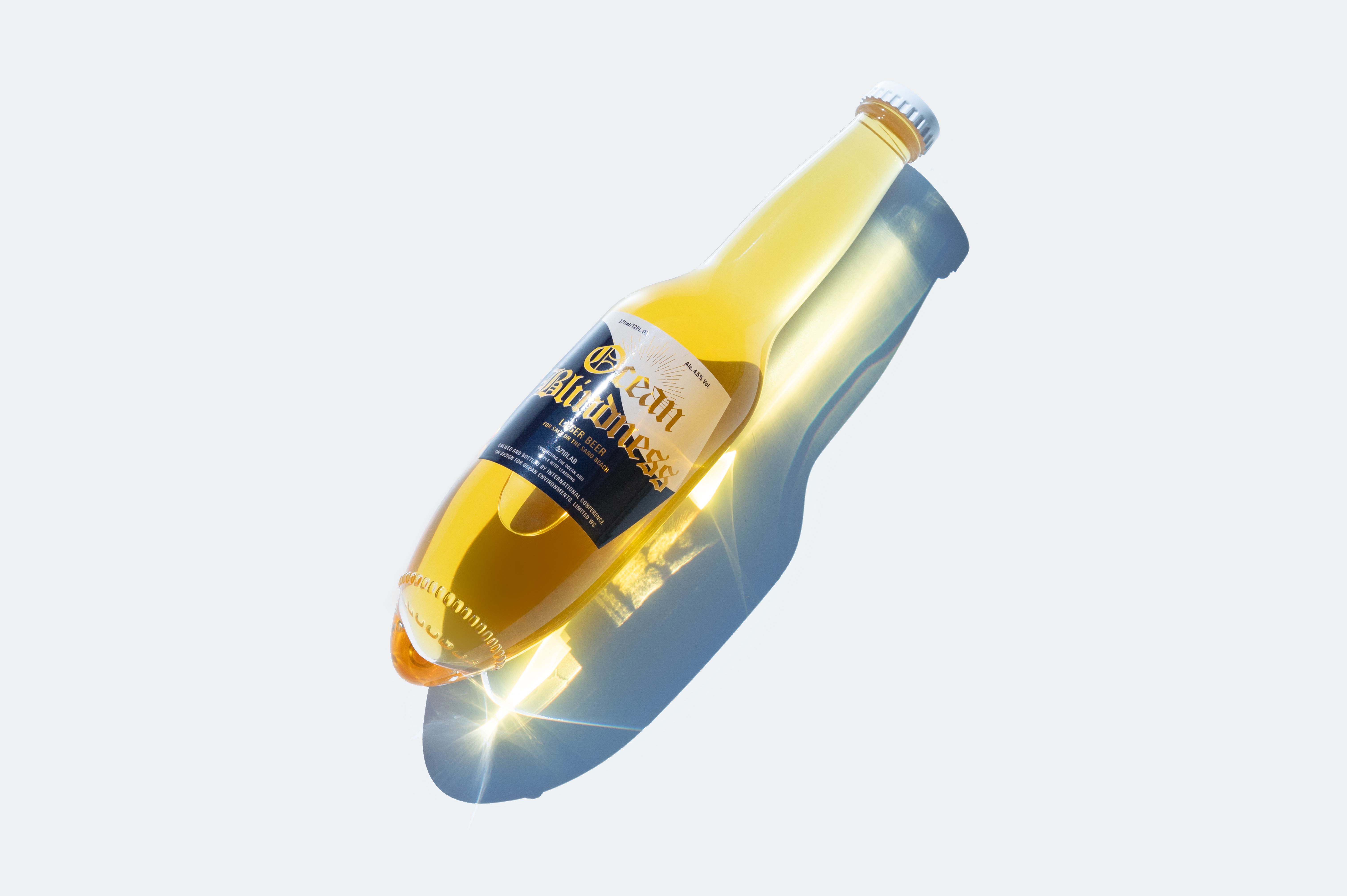 Glass jar，beach，packing design，