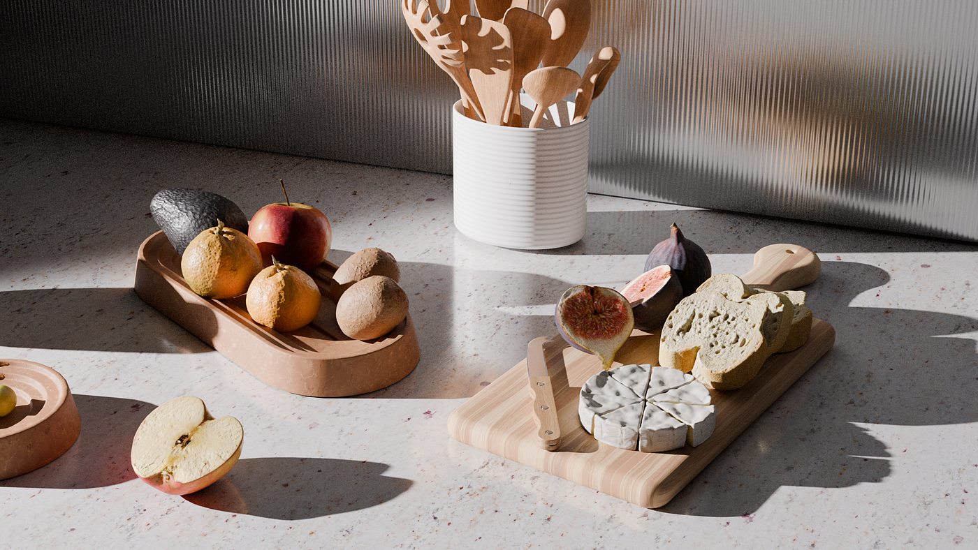 kitchen，Kitchenware，cgi，
