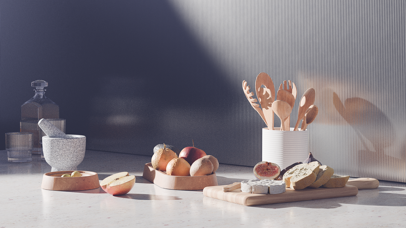 kitchen，Kitchenware，cgi，