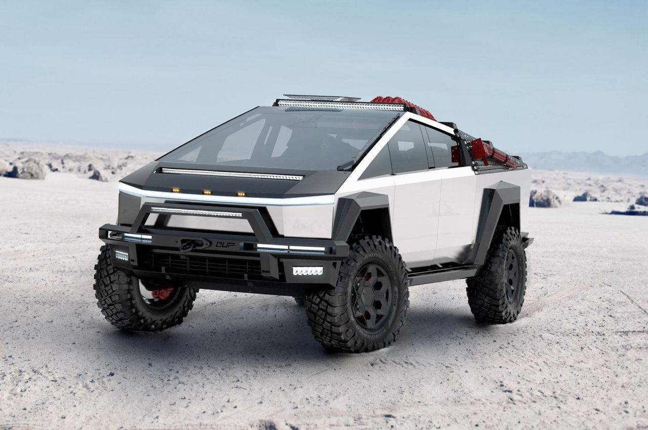 Cybertruck，Electric pickup，parts，