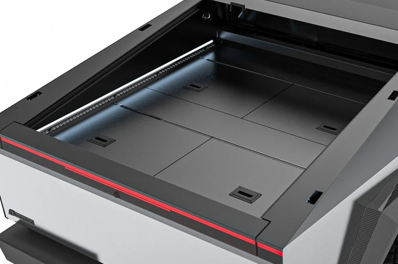 Cybertruck，Electric pickup，parts，