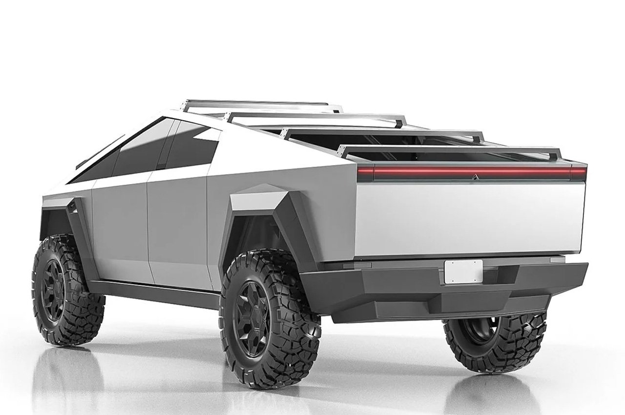 Cybertruck，Electric pickup，parts，