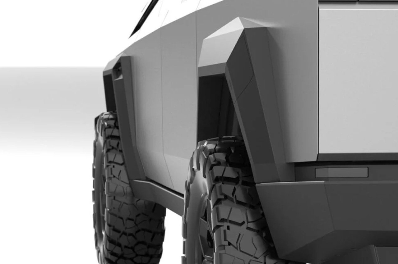 Cybertruck，Electric pickup，parts，