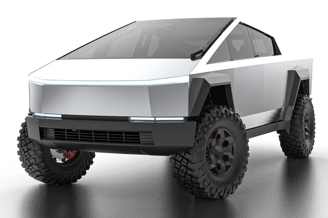 Cybertruck，Electric pickup，parts，