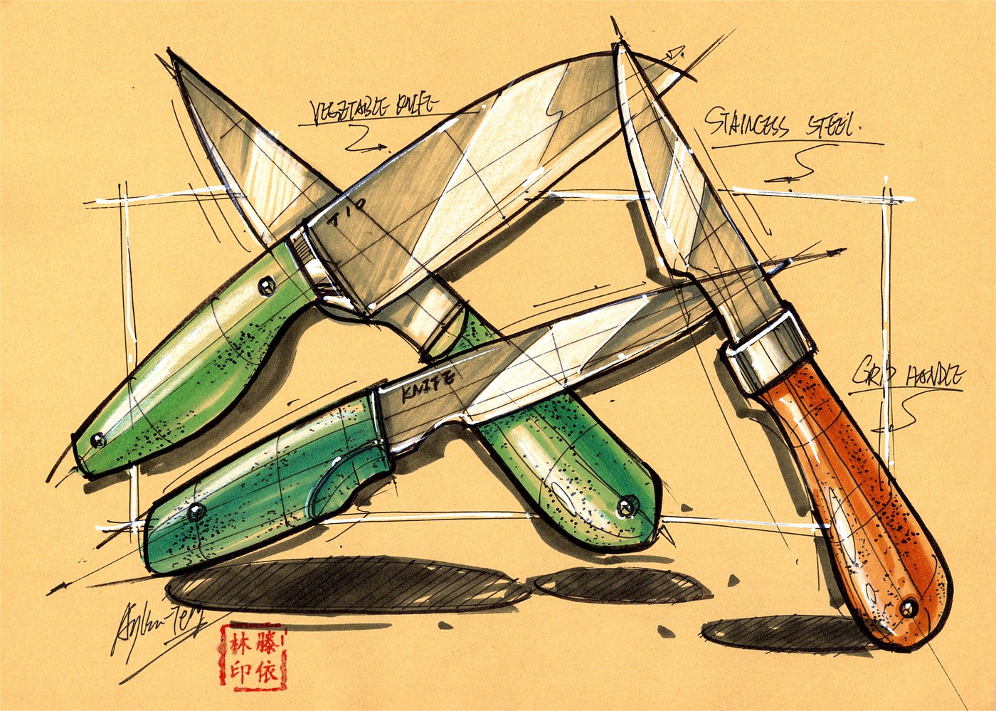 Hand drawn product design，Hand drawn industrial design，Product design postgraduate entrance examination，Postgraduate entrance examination for industrial design，Dream-chasing Design Postgraduate Entrance Examination，Marker hand drawn，Design hand drawn，