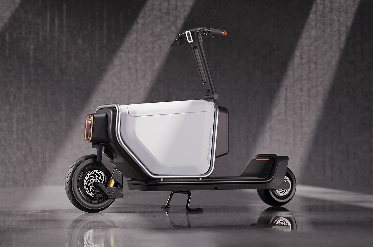 Transport of goods，Economy fast，Electric scooter，