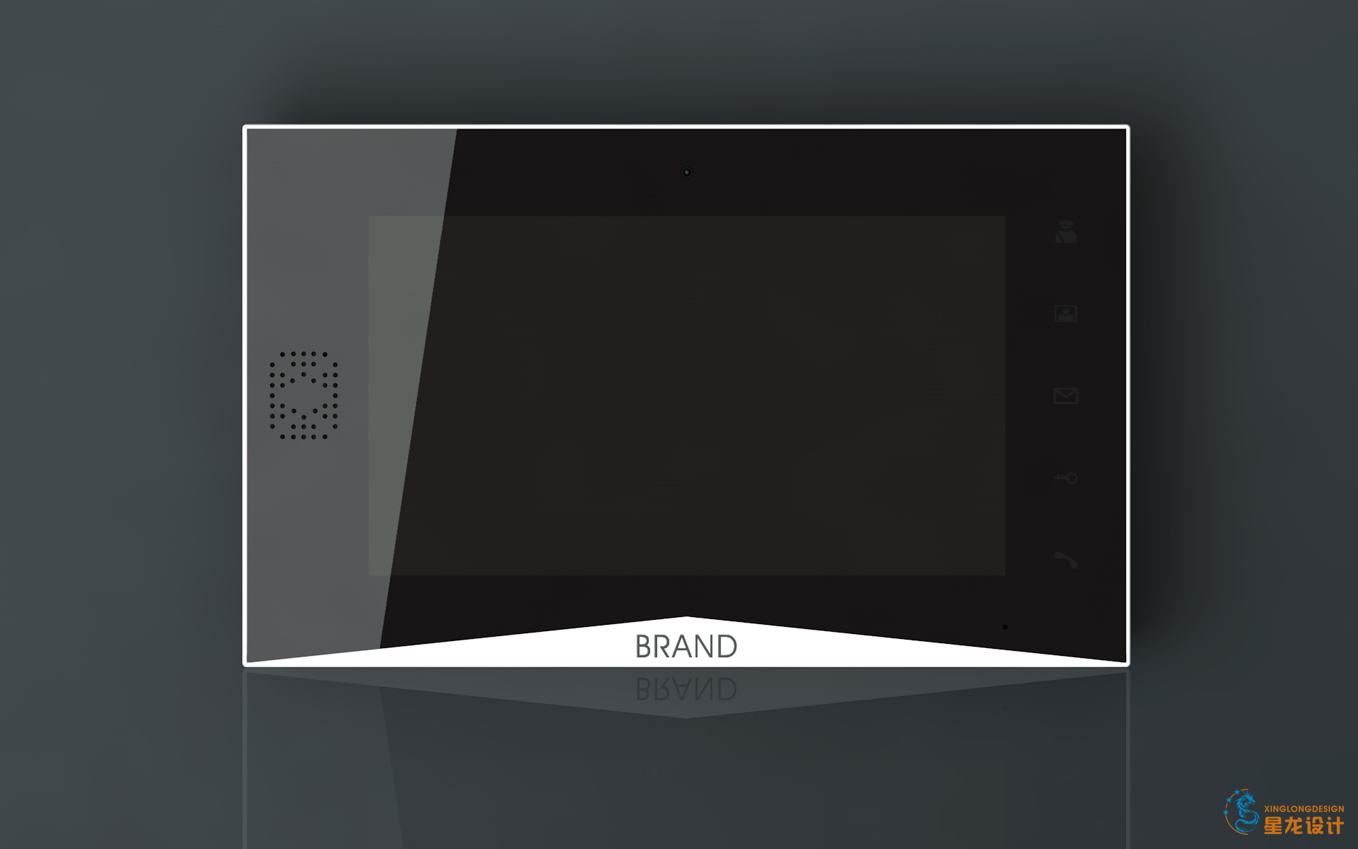 Building intercom 7 inch extension，