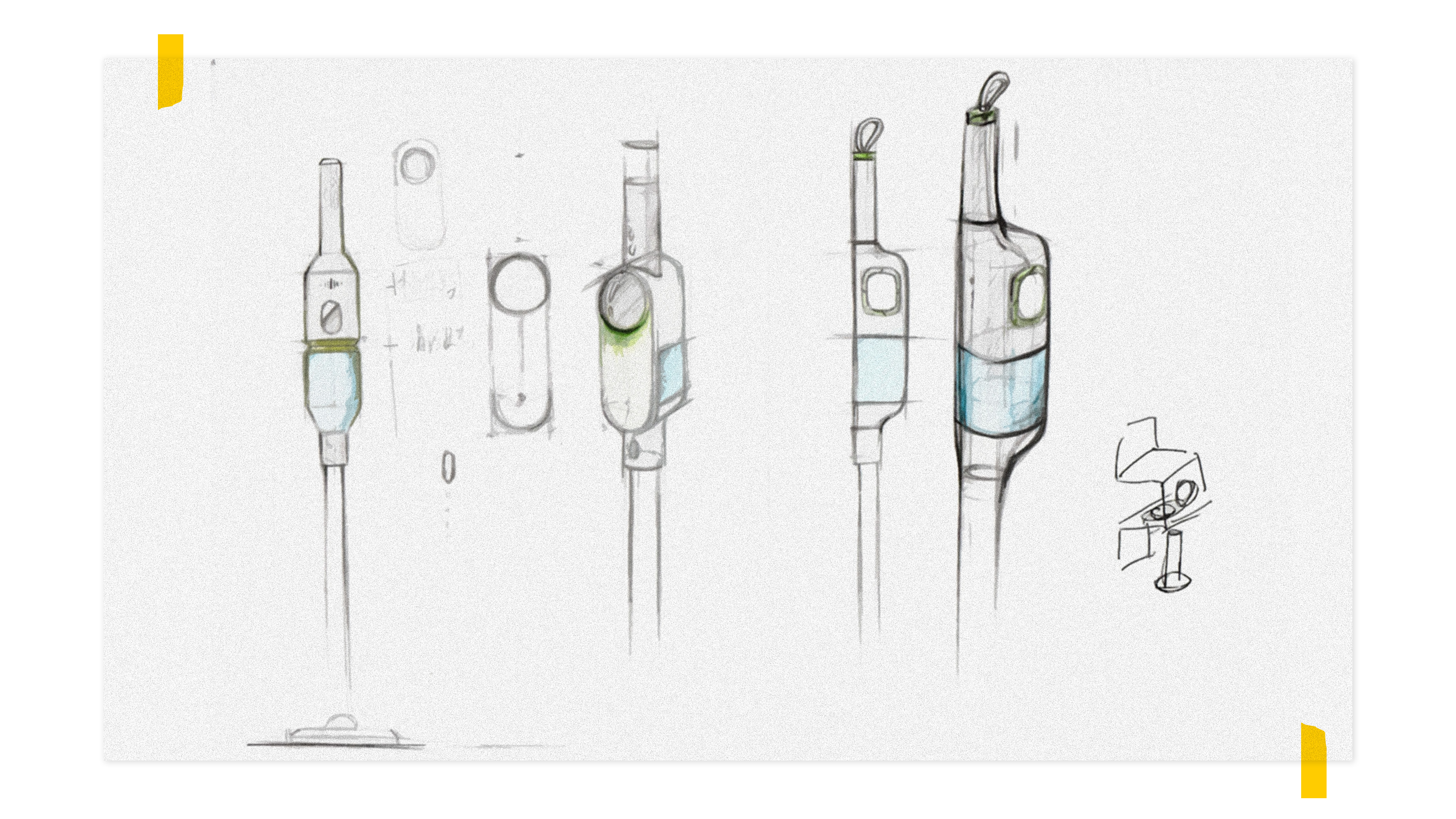 record，Vacuum cleaner，industrial design，product design，broken line，