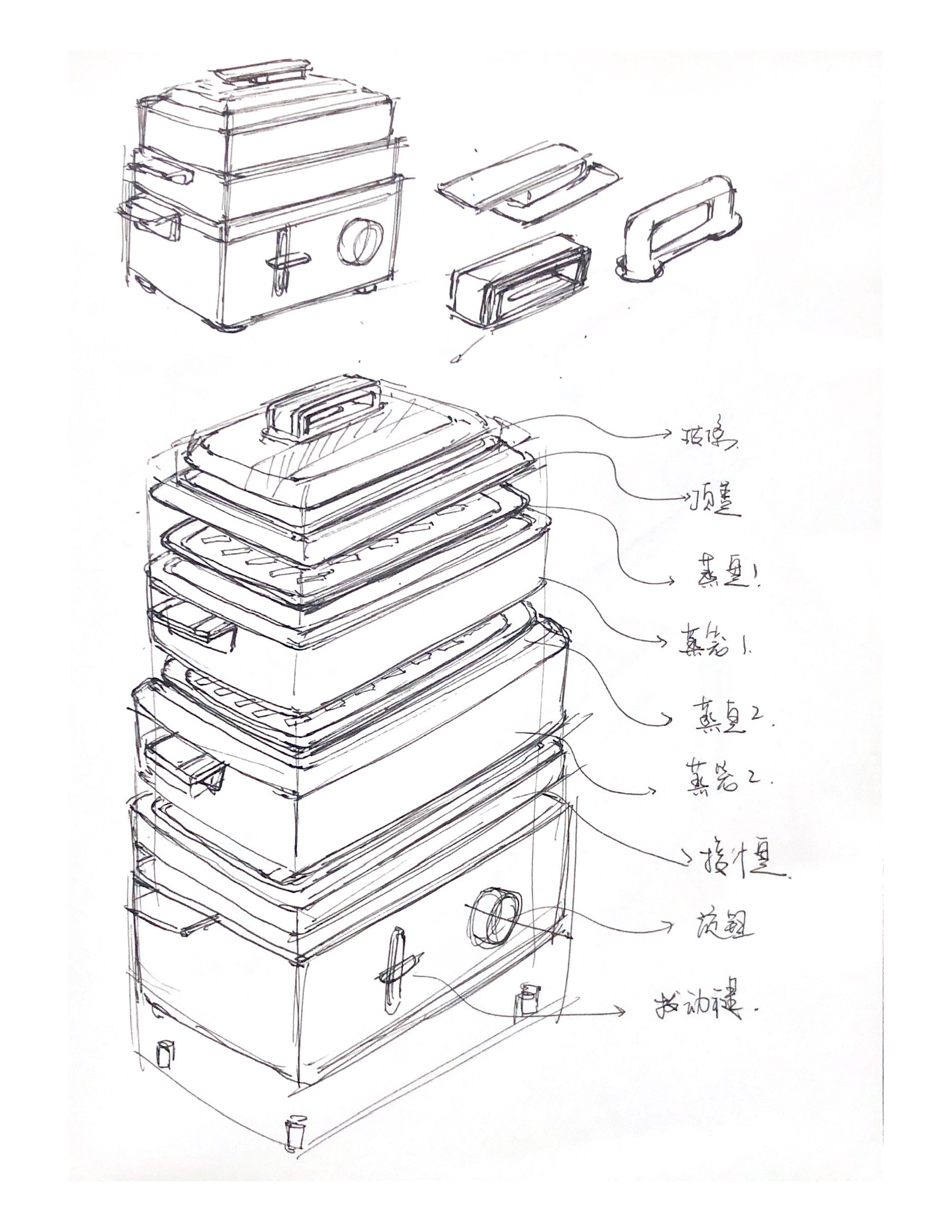 Electric steamer，Home Furnishing，an electric appliance，steamer，