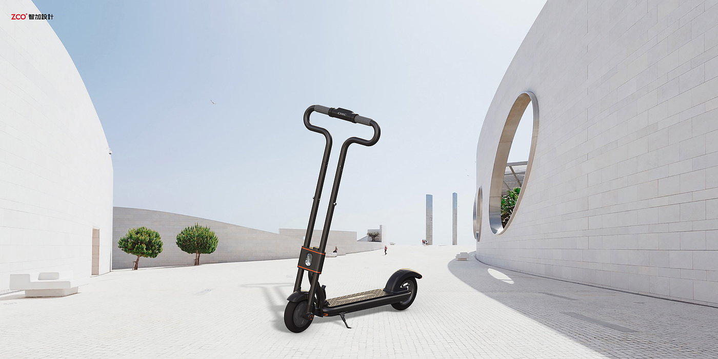 Zhijia design，Transportation appliances，Scooter，Electric scooter，