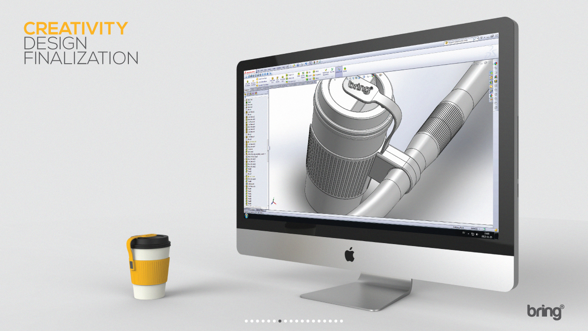 glass，Bring，Bicycle cup holder，